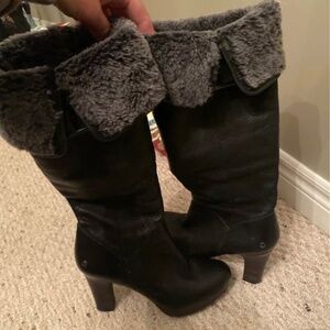 UGG leather boots size 8